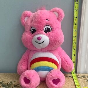 Care Bears Pink Plush with Rainbow Belly